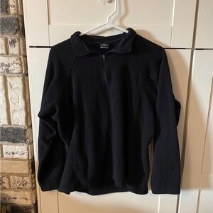 Patagonia Black Zip Up Sweater